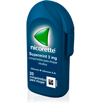 Comprimidos de nicotina NICORETTE® Supermint