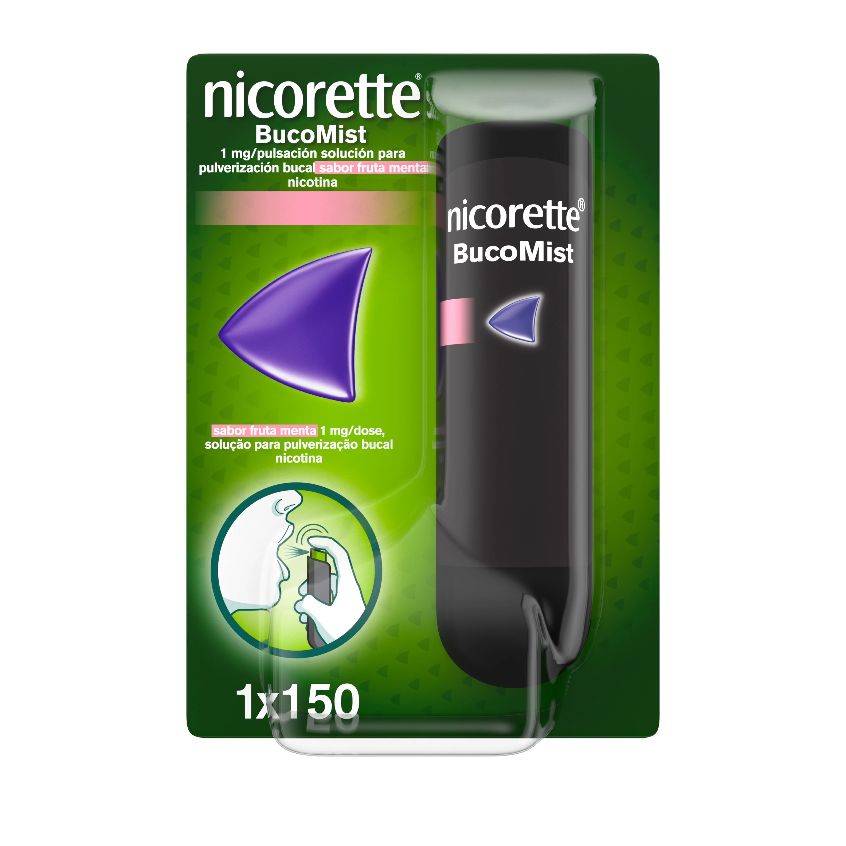 Spray bucal de nicotina NICORETTE® BucoMist - Image 2