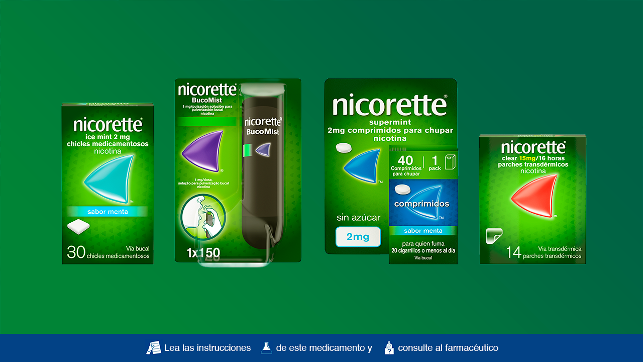 productos Nicorette