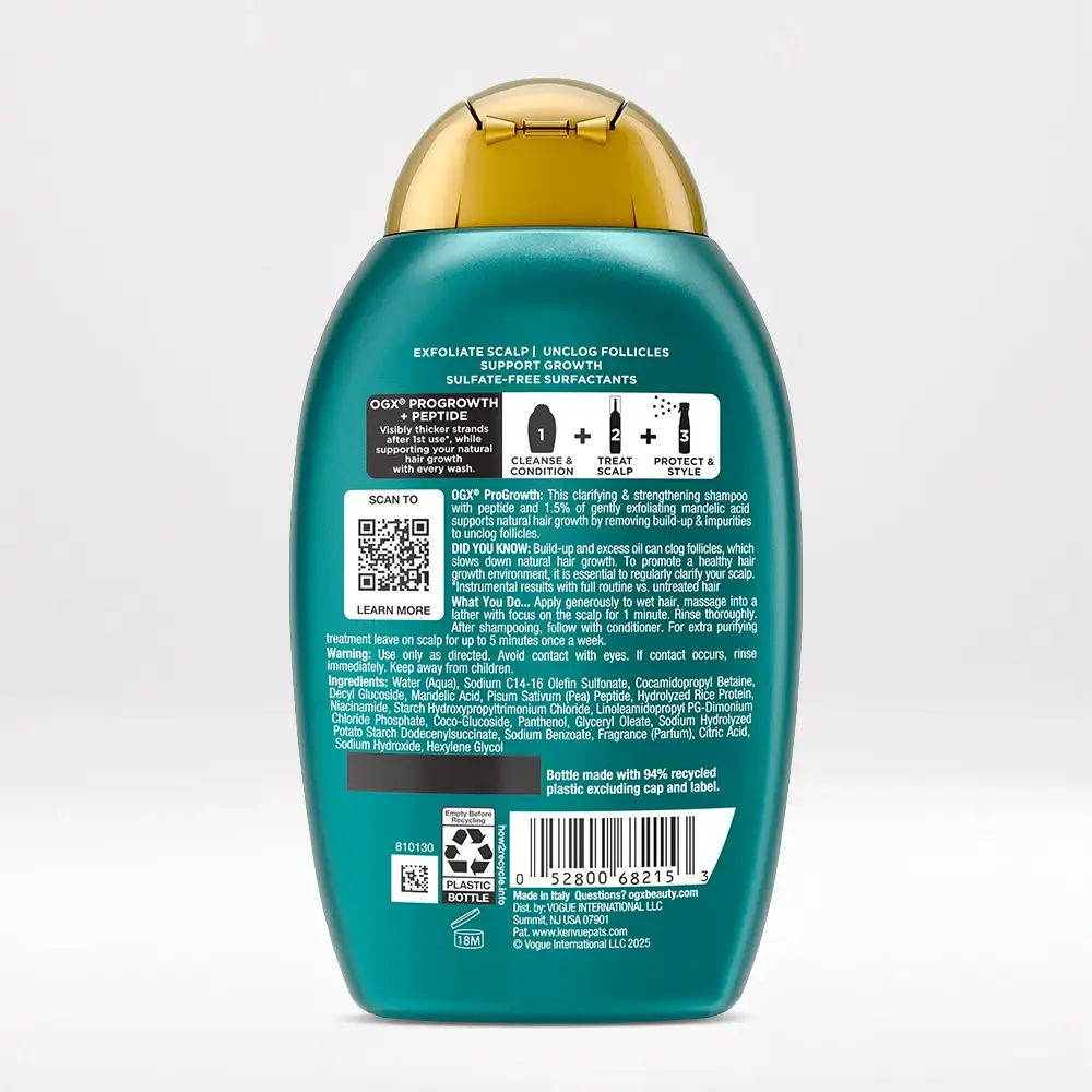 Champú ProGrowth + Peptide
