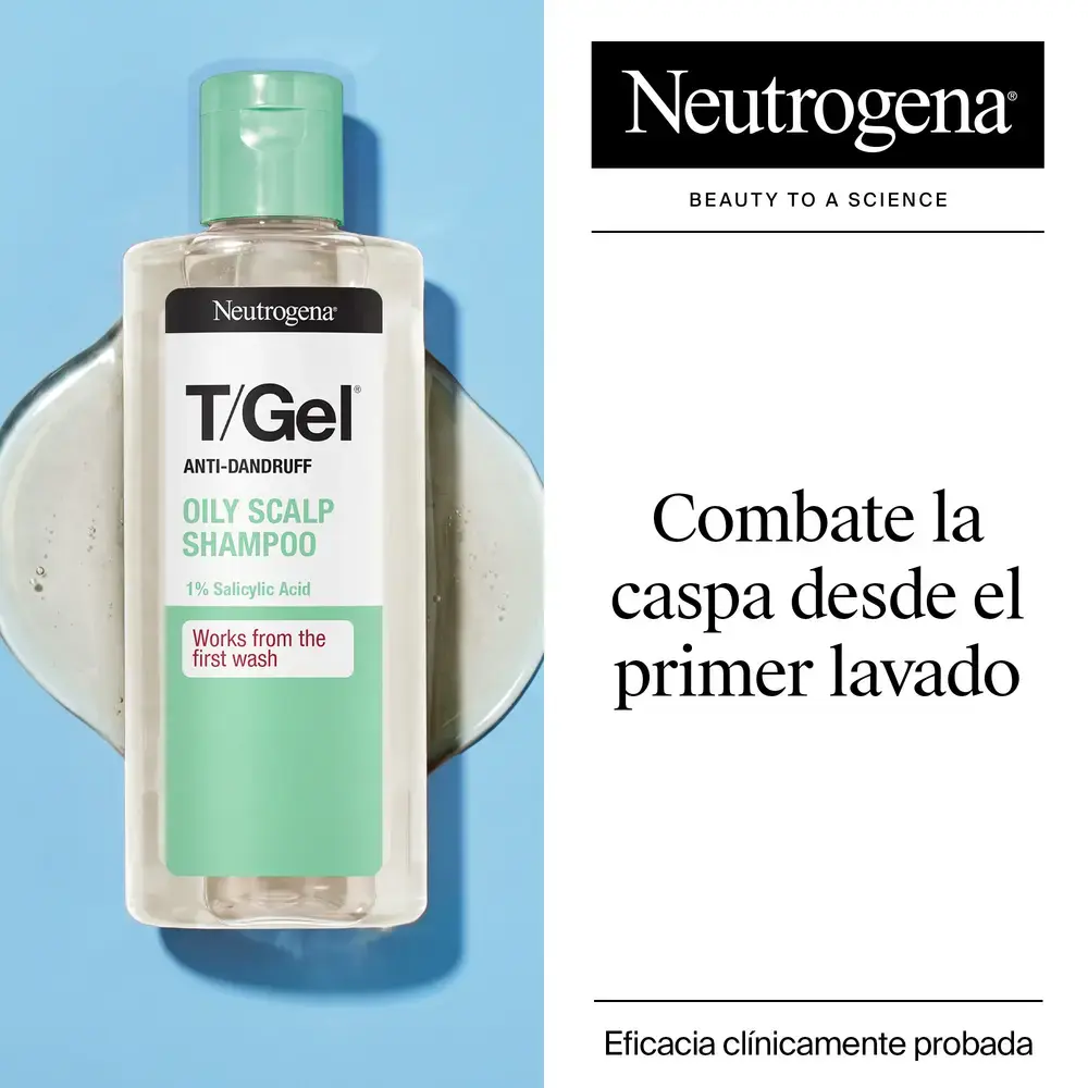 T/Gel® Champú Anticaspa Cabello Graso