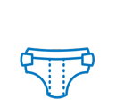 Icono de un pañal