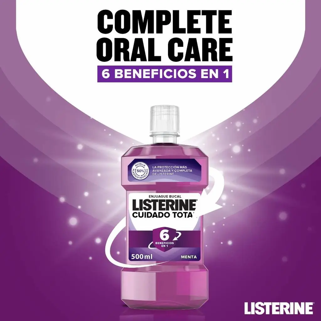 Enjuague Bucal LISTERINE® Cuidado Total image 2
