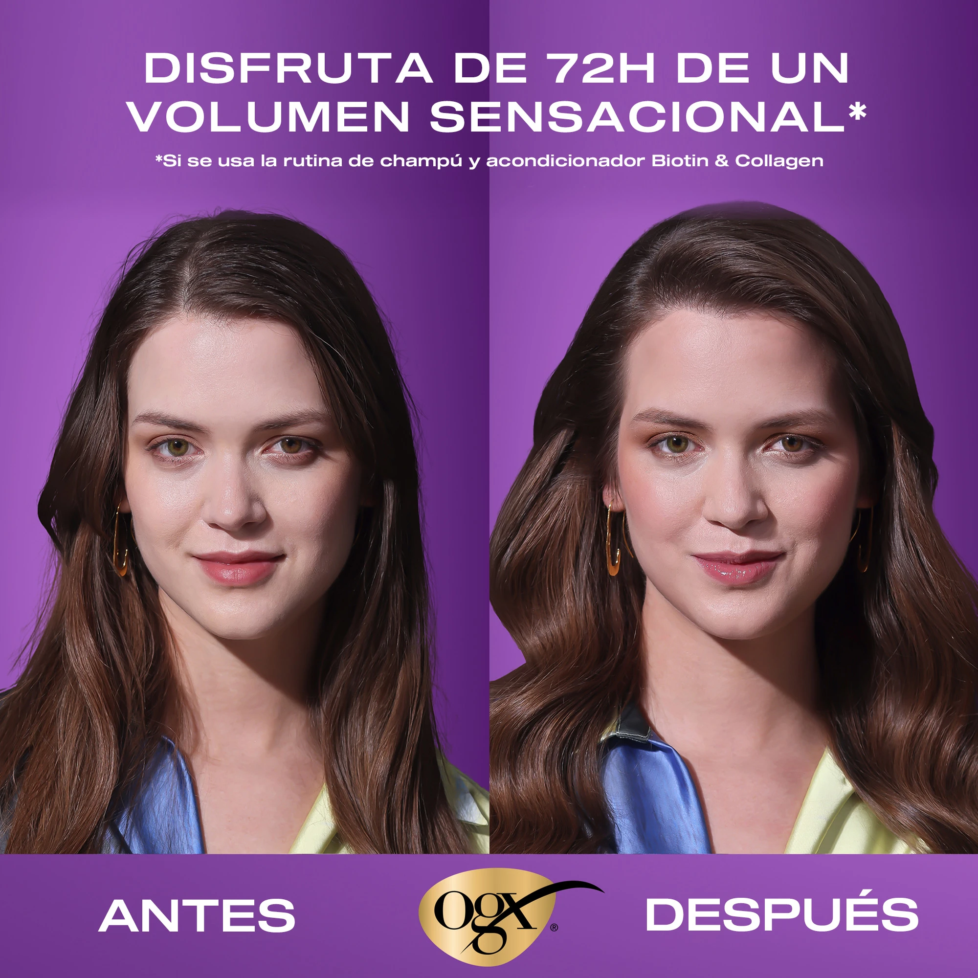 Biotin Collagen Conditioner 385ml beneficios producto OGX