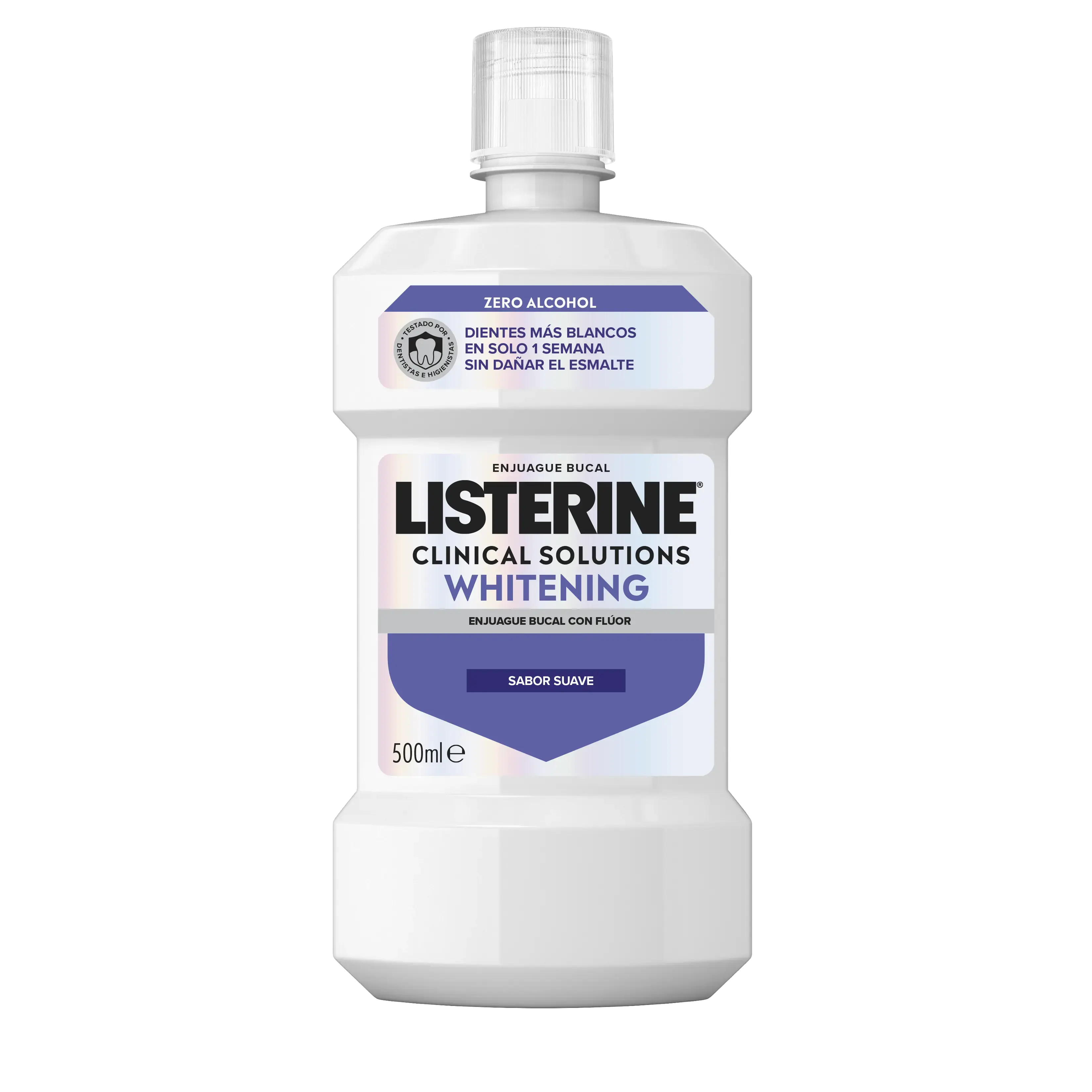 Enjuage Bucal LISTERINE® Whitening Sabor Suave Sin Alcohol