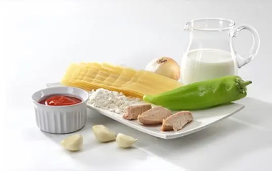 Canelones de carne para niños