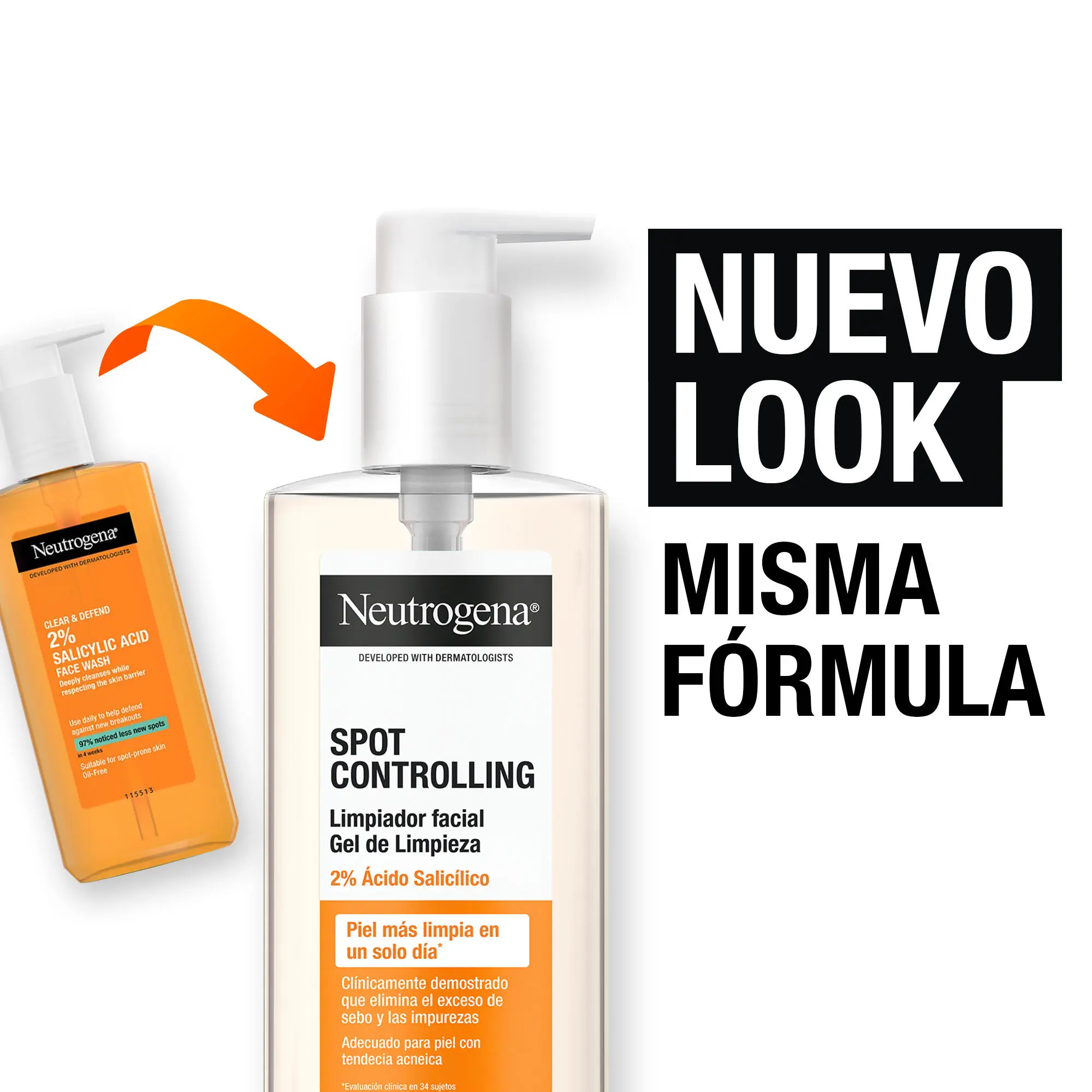 Neutrogena® Spot Controlling Limpiador Facial 