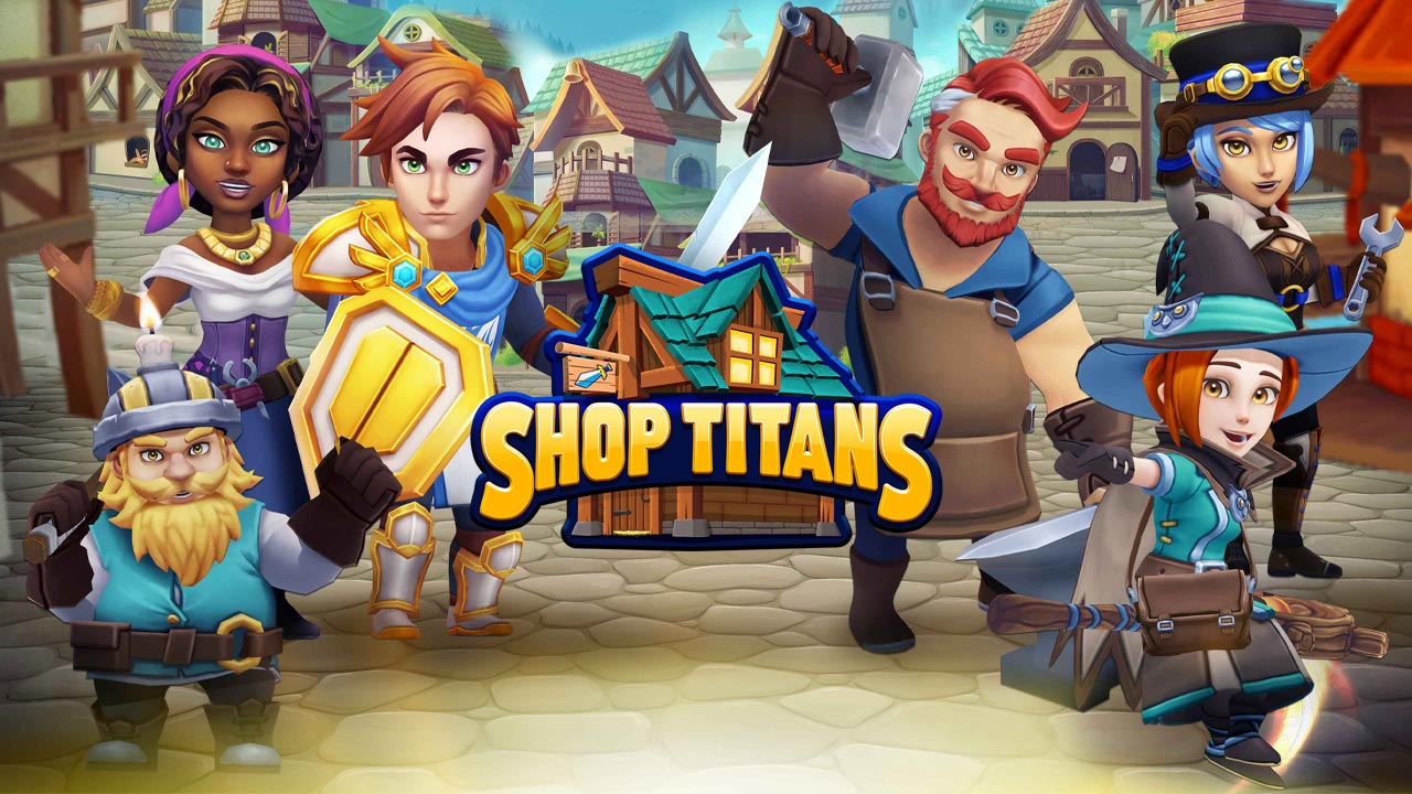 Версию 0 3 7. Shop Titans. Shop Titans крафт. Shop Titans отряды.