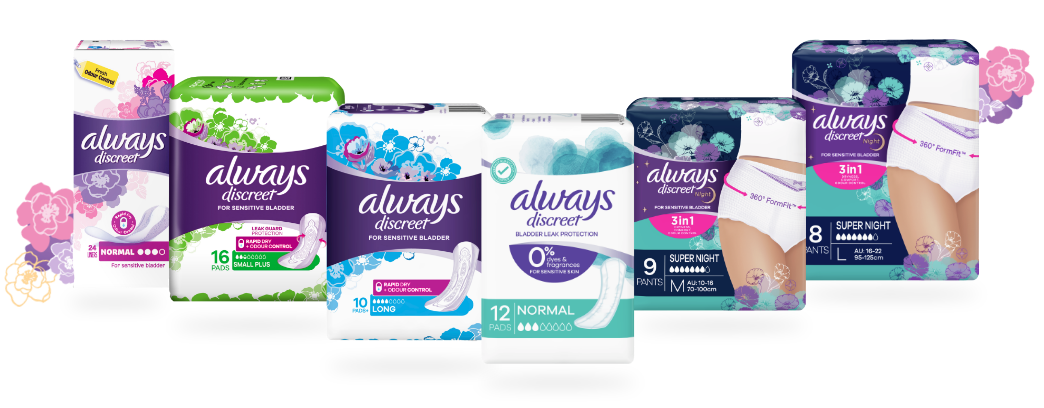 Buy Always Discreet Pad Level 3 12 Pack for Bladder Leaks Online at Chemist  Warehouse®