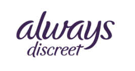 always discreet logo