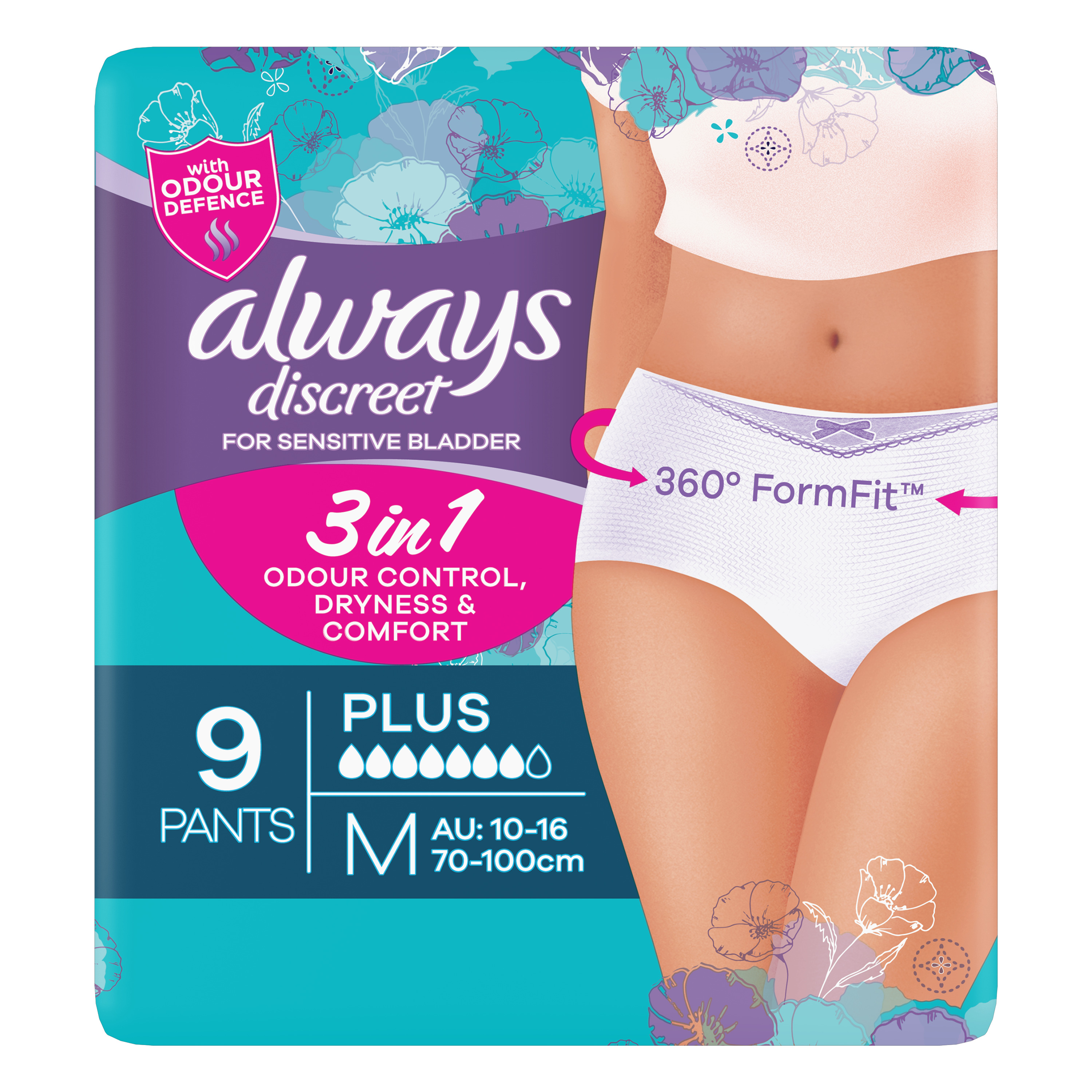 Always Discreet Adult Incontinence Underwear Large