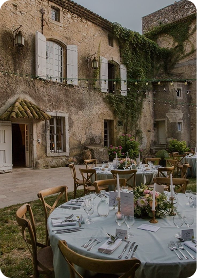 Vineyard wedding