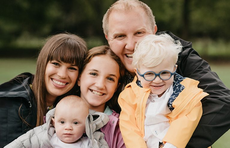 Ryan Jacob and family