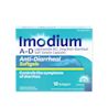 IMODIUM® A-D Anti-Diarrheal Softgels 12 count package front