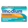 Close up of Imodium Instants tablets product packaging-en-US