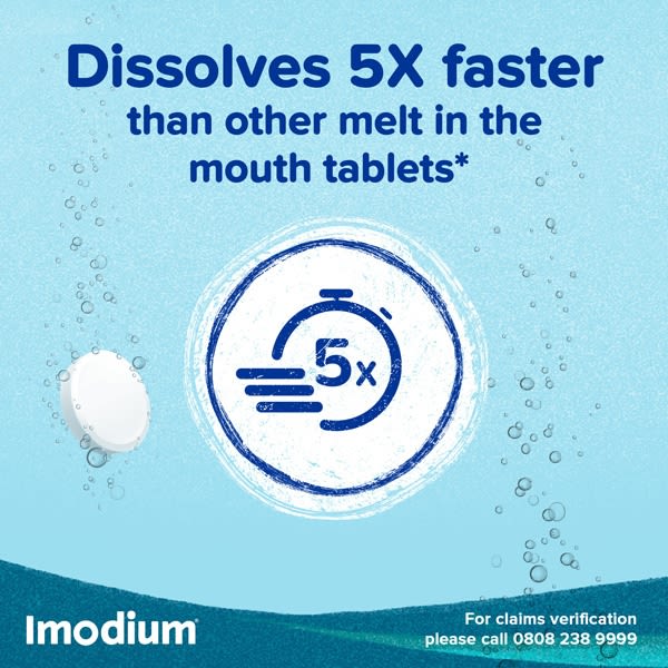 IMODIUM ® Instants Tablets - Image 2 - Imodium