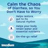 Calm the Chaos of Diarrhea, so You Don't Have to Worry