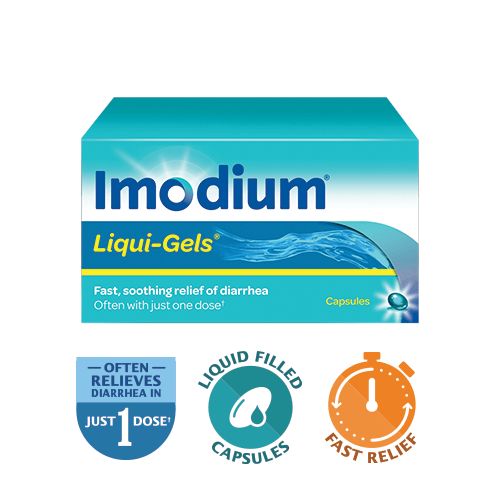 Gélules IMODIUM® LIQUI-GELS®