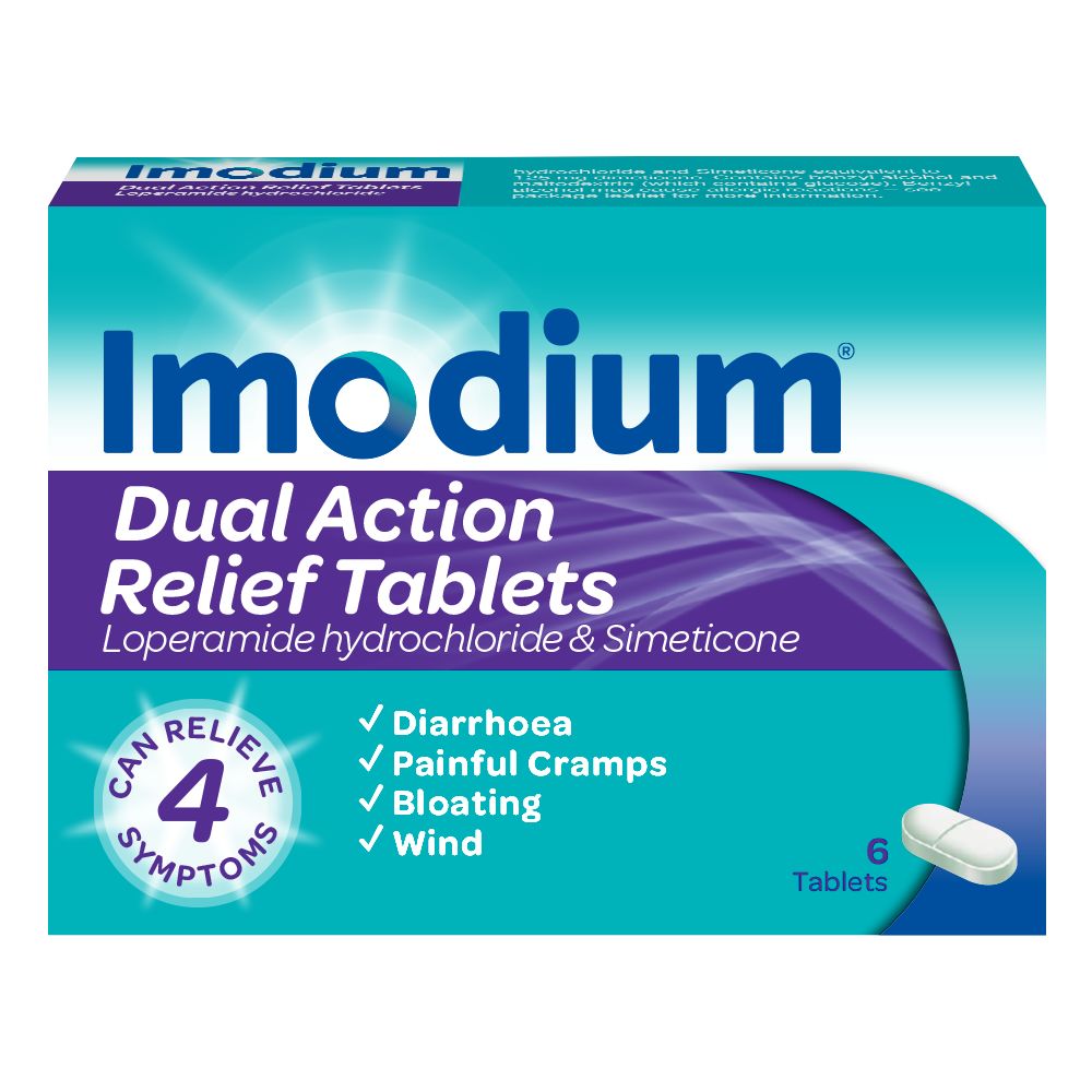 IMODIUM ® Dual Action Tablets - Image 1 - Imodium