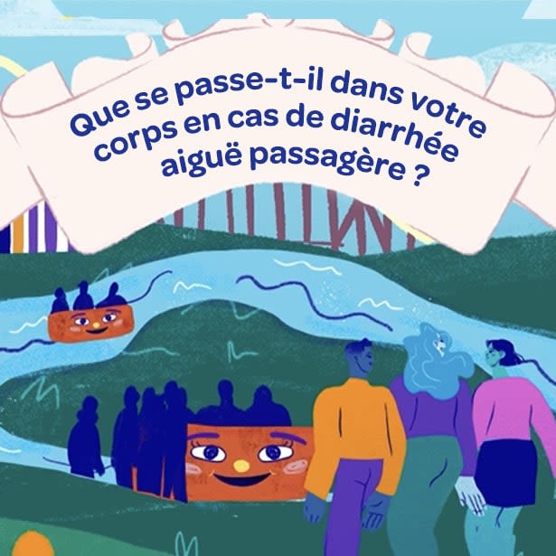 Les symptômes de la diarrhée aiguë passagère