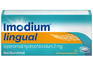 IMODIUM® lingual
20 Schmelztabletten