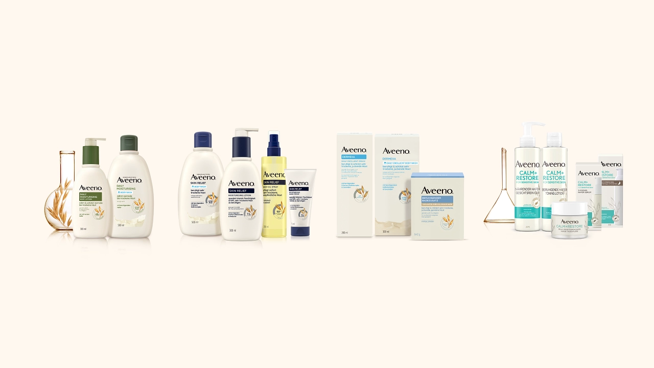 Aveeno® termékek - test- és arcápolás zabbal a száraz, érzékeny bőrre