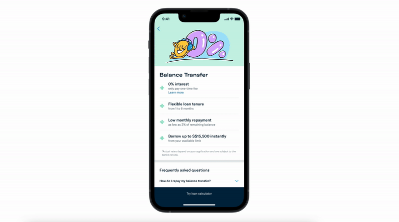 balance transfer gif