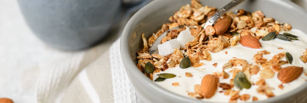 yogurt and granola