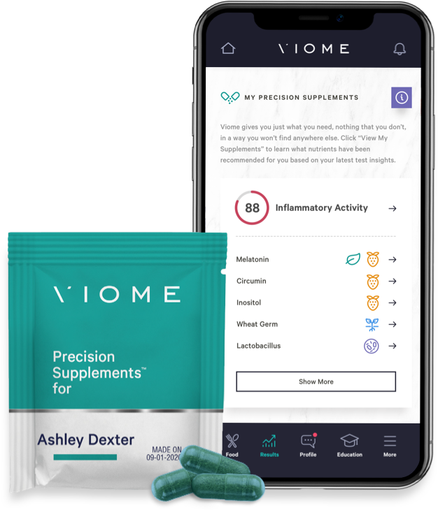 viome precision personalized supplements