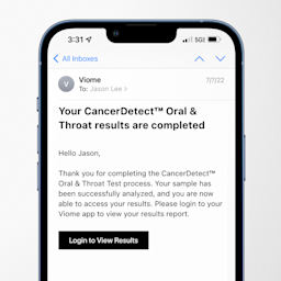 CancerDetect Oral Cancer and Throat Cancer Results