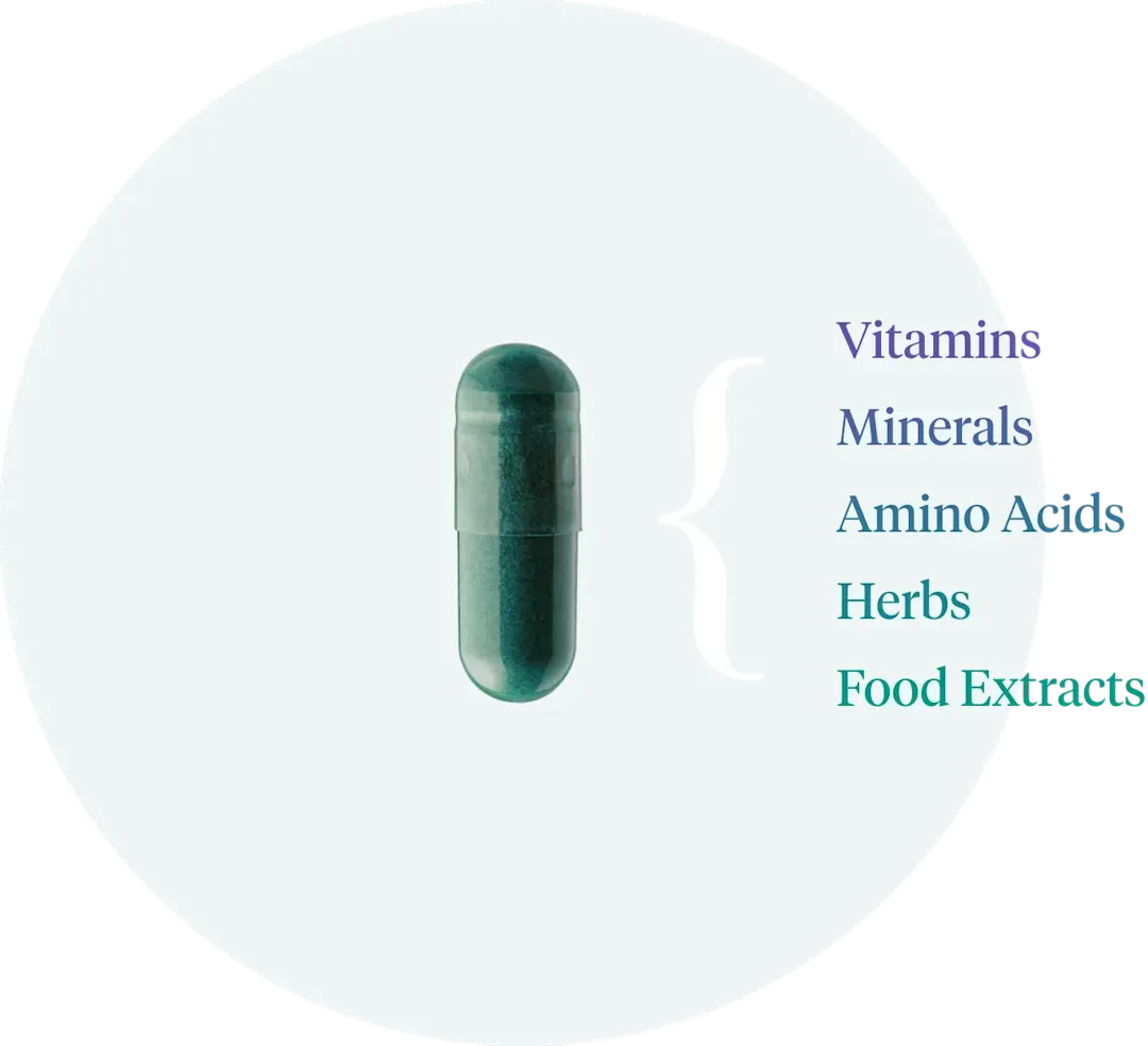 Daily multivitamin capsules - XL