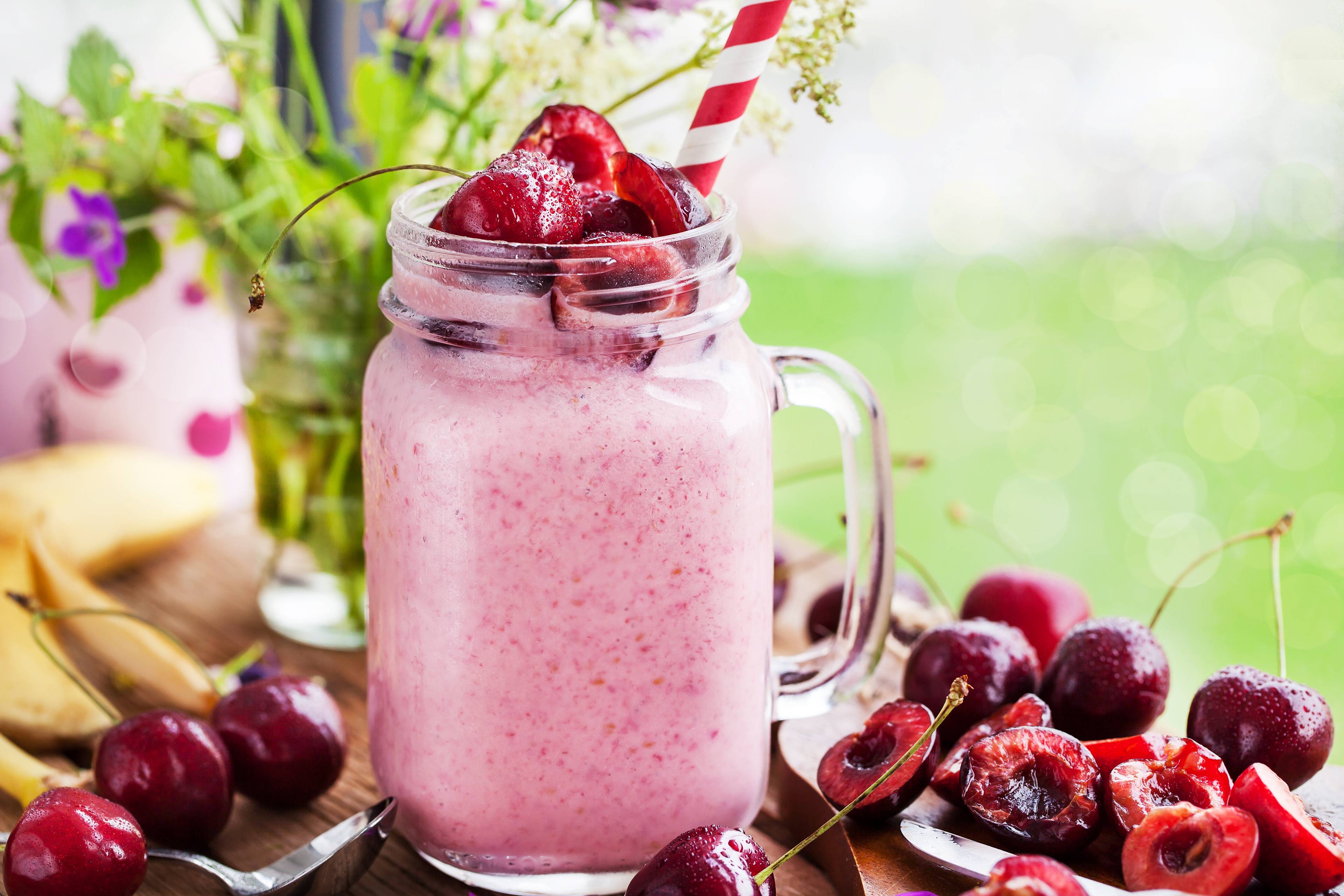 Tart Cherry and Kefir Smoothie