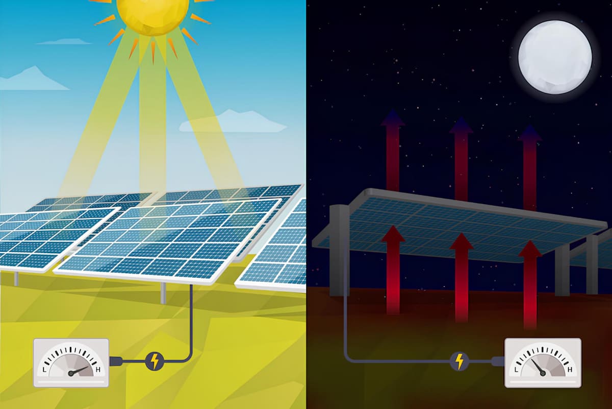 Прорив в енергетиці: вчені винайшли спосіб генерувати електрику вночі використовуючи інфрачервоне випромінювання Землі