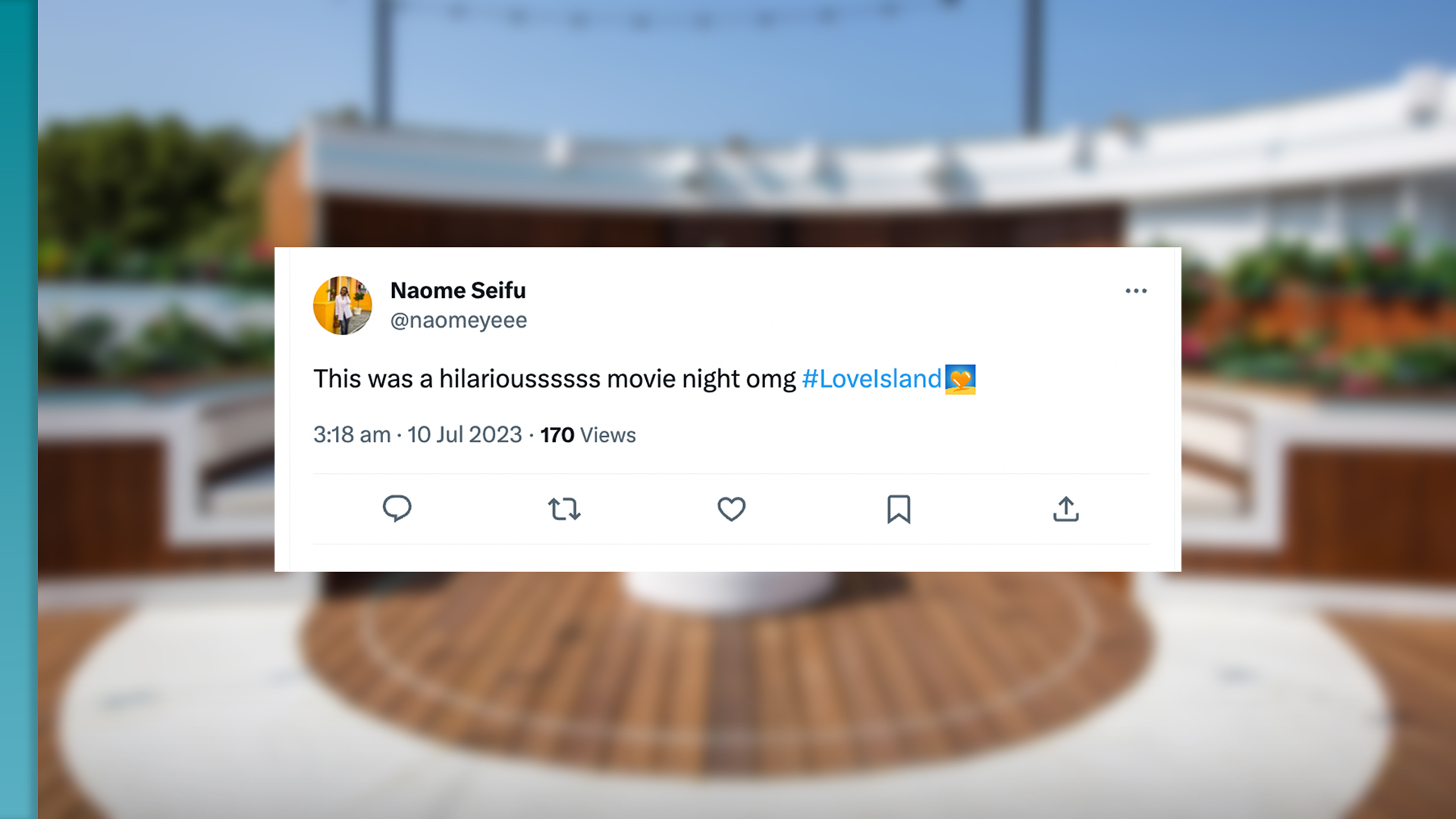 Your reactions to Movie Night! Love Island
