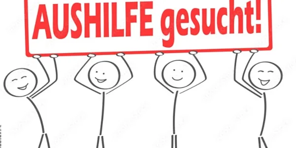 Aushilfsarbeiter:innen gesucht