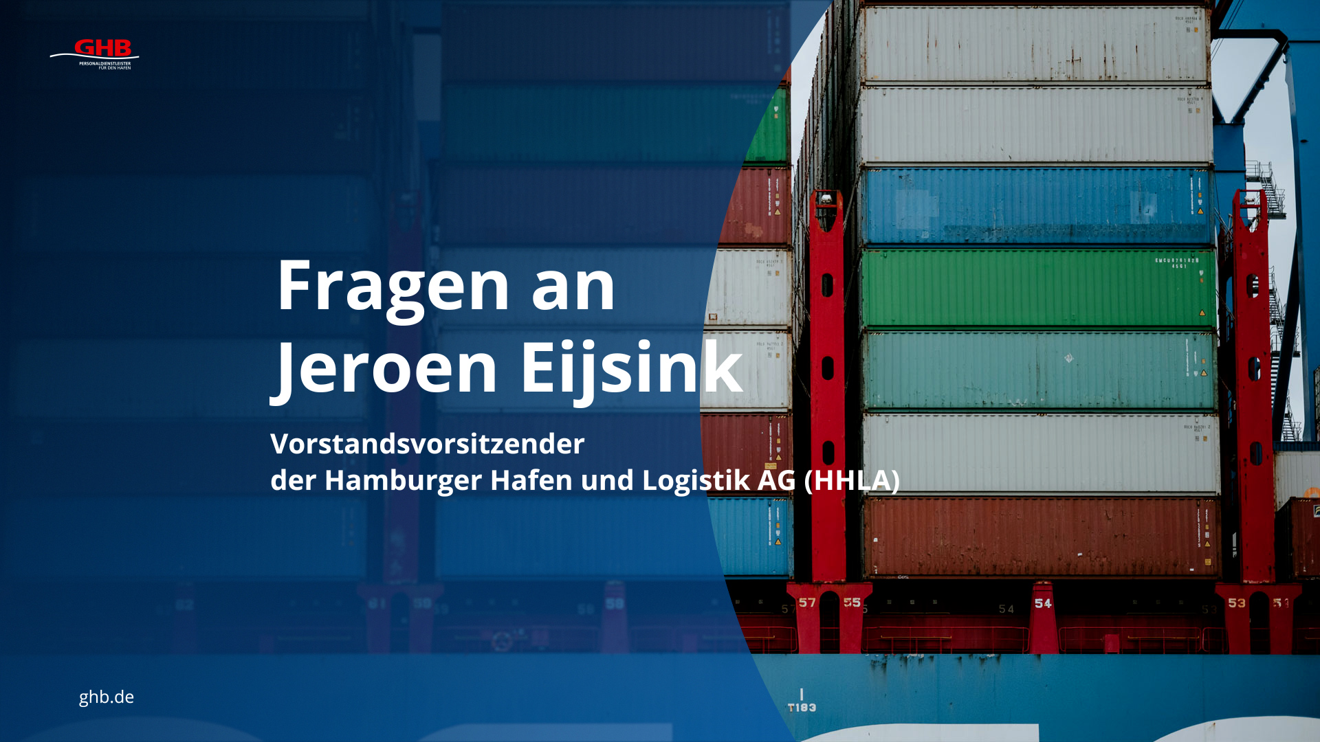 Jeroen Eijsink zu Gast beim GHB