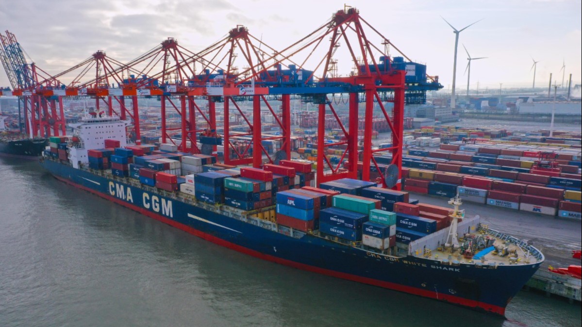 Frischer Wind im Hamburger Hafen