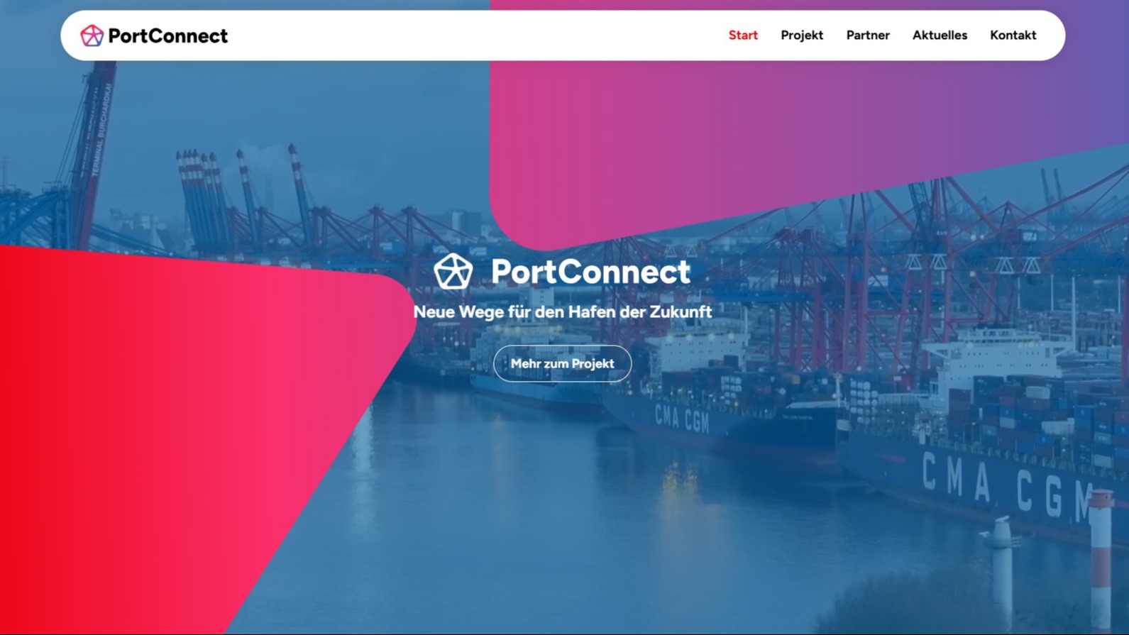 Neue Website für PortConnect