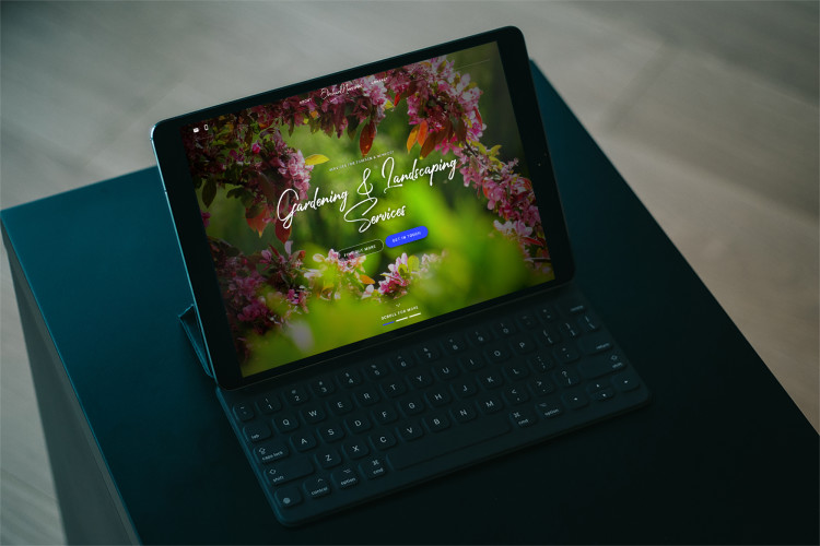 Orchard Nurseries on iPad