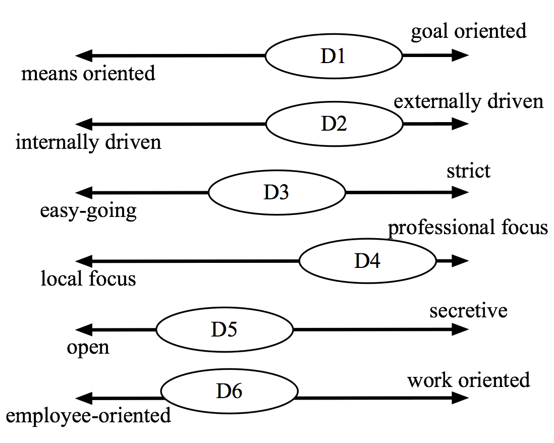 Hofstedes Org Culture Model