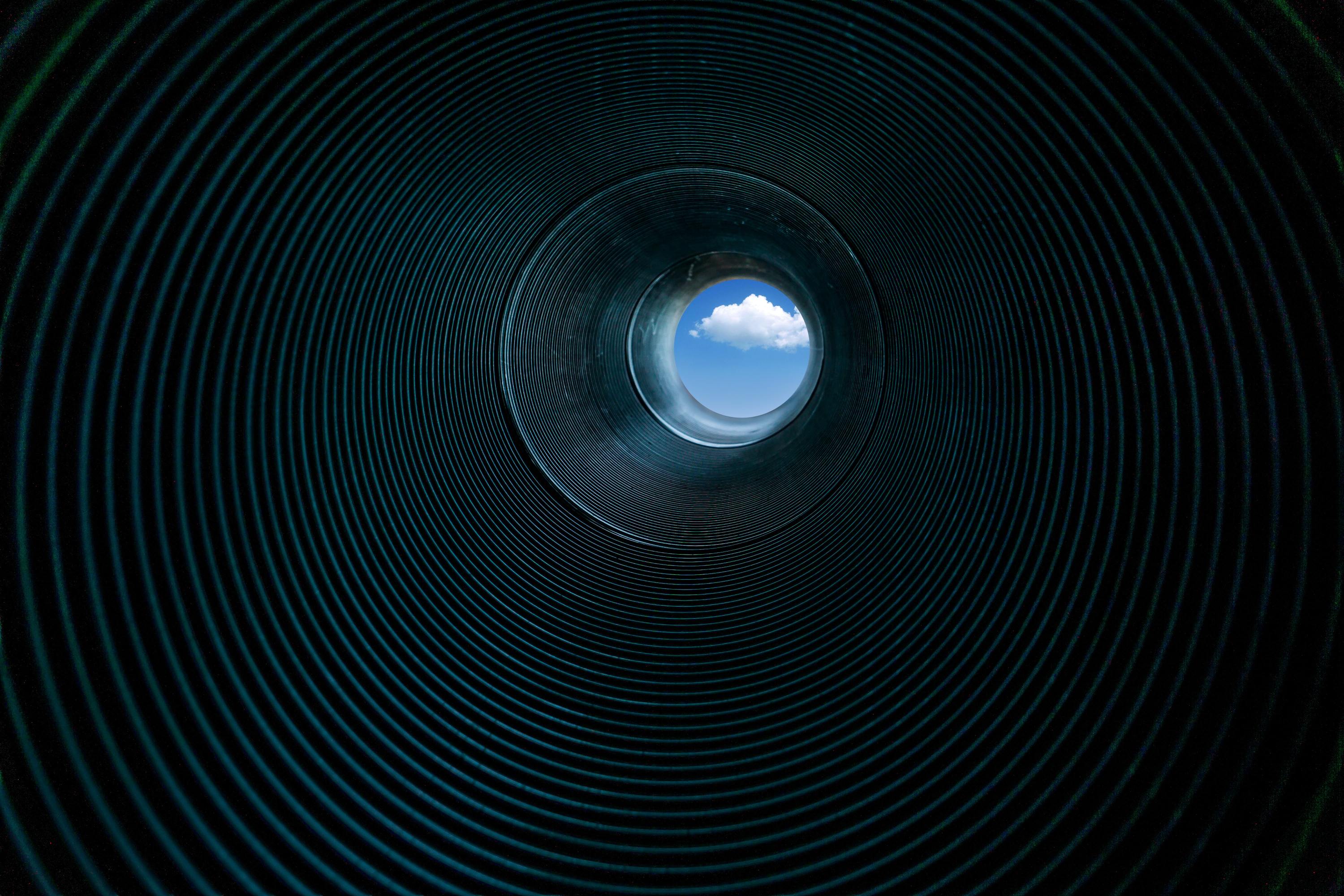 Cloud at end of tube sharosh-rajasekher-T7s TnKO-dk-unsplash