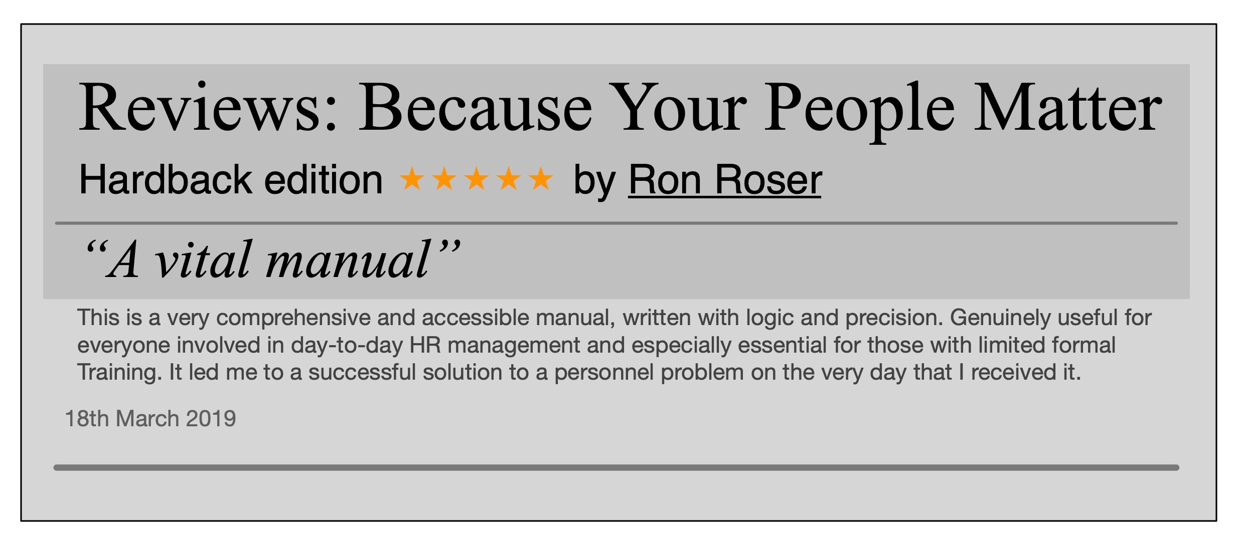 Reviews as images Ron Roser5