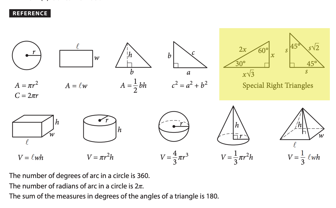 27 Critical Sat Math Concepts To Remember Almost Fun