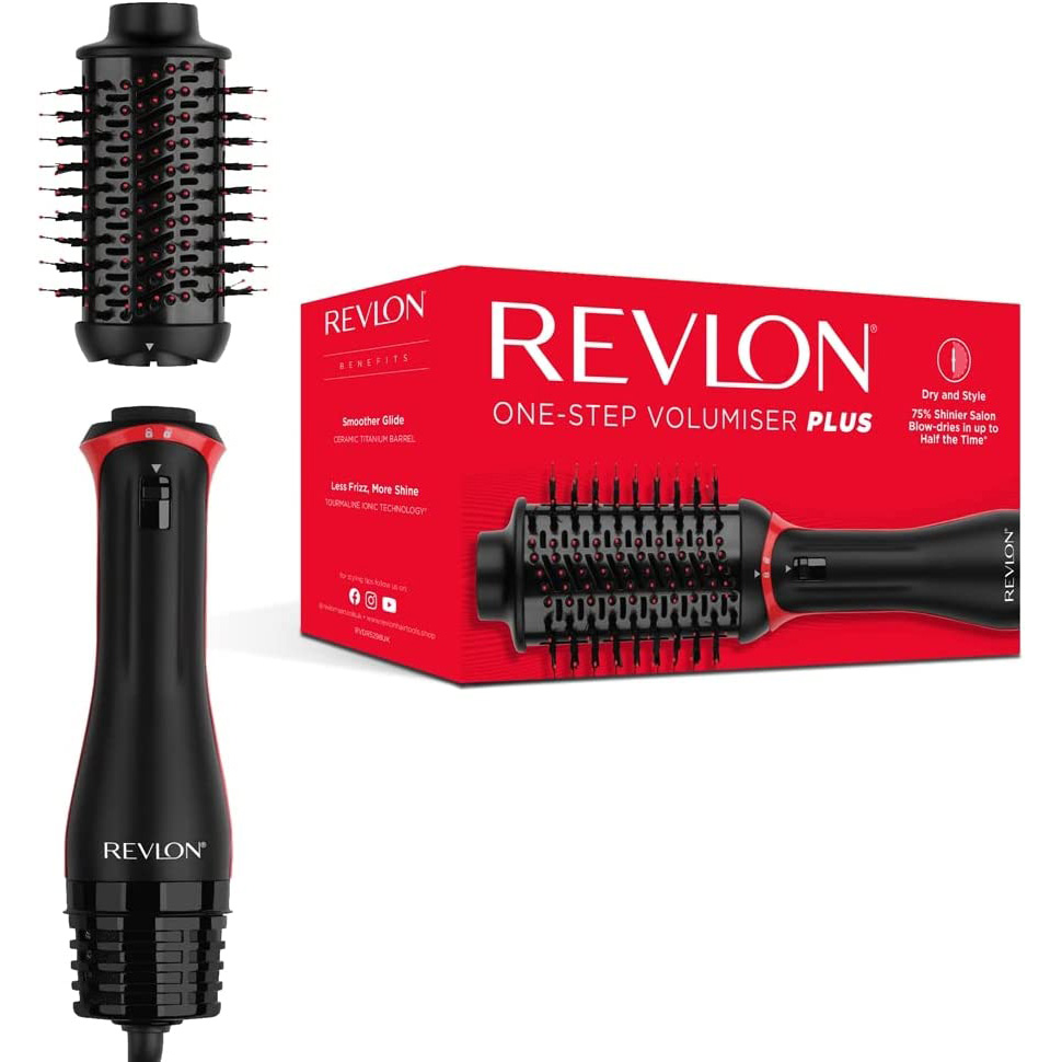 NEW REVLON PLUS VS REVLON ONE STEP DRYER AND VOLUMIZER ON CURLY HAIR -  HONEST OPINION 