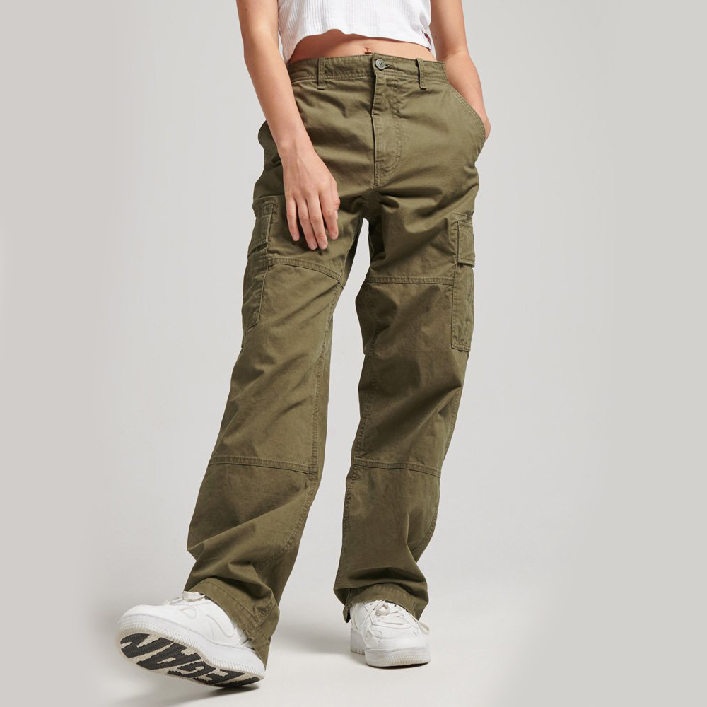 Superdry Organic Cotton Baggy Cargo Pants