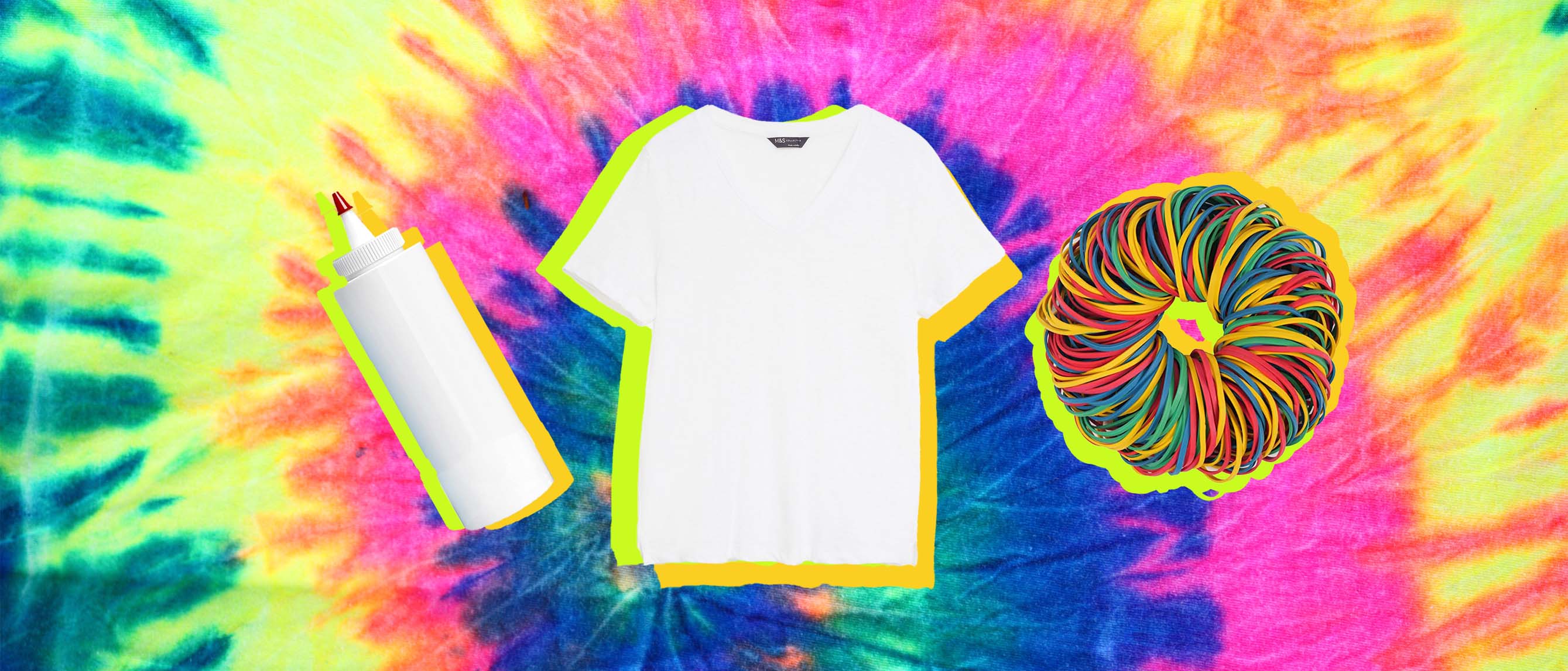 Let's Dye T-Shirts with Dry Tie Dye Powder 