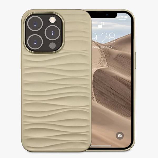 Coque Mode Dune Pour Iphone 14 Pro En Sable