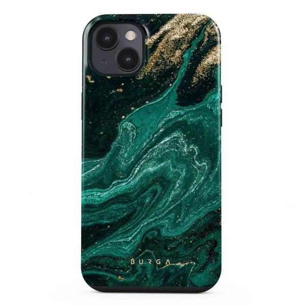 Coque Élégante Burga Emerald Pool Pour Iphone 14S