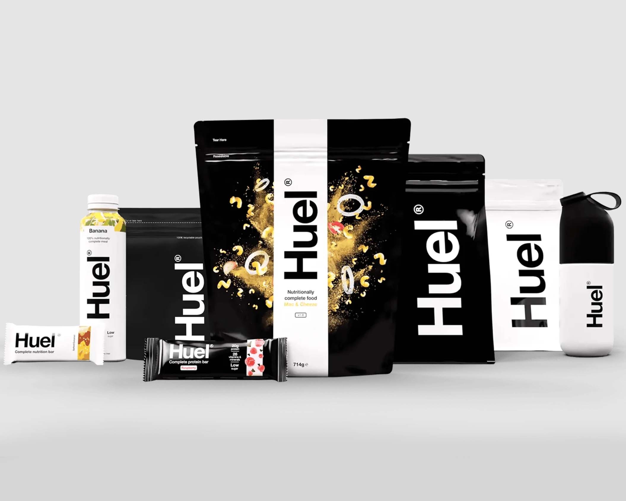 Huel Black Edition | Strawberry Shortcake 40g Vegan Protein Powder |  Nutritionally Complete Meal | 27 Vitamins and Minerals, Gluten Free | 17  Servings