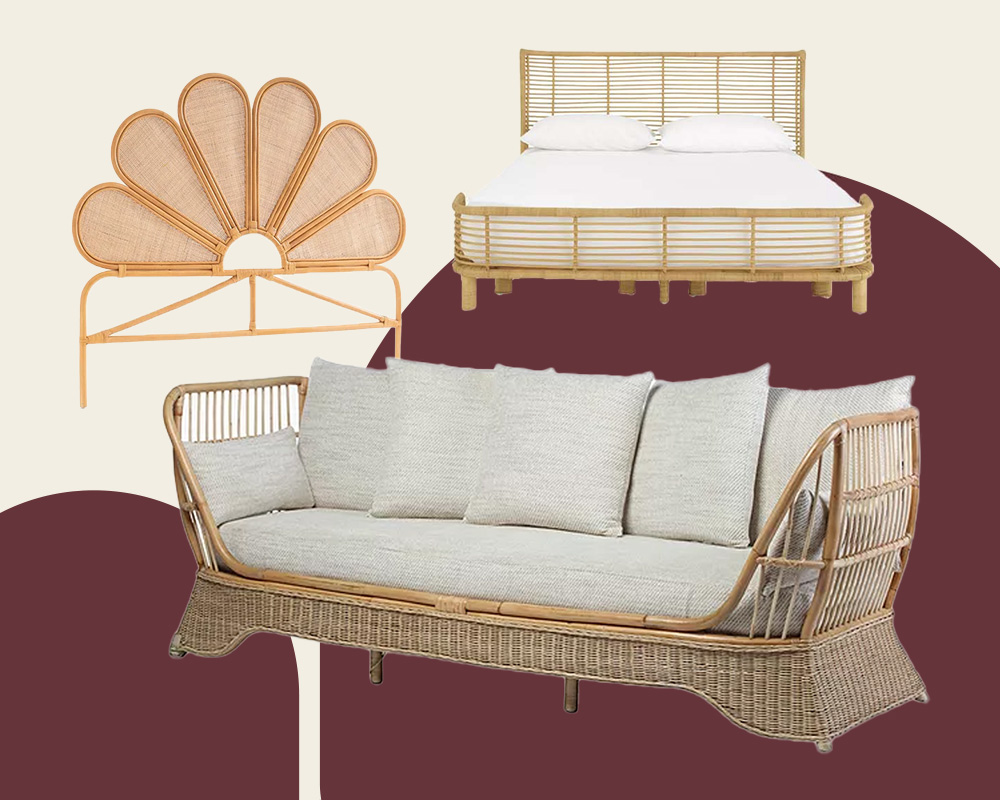 Nadia deals rattan bed